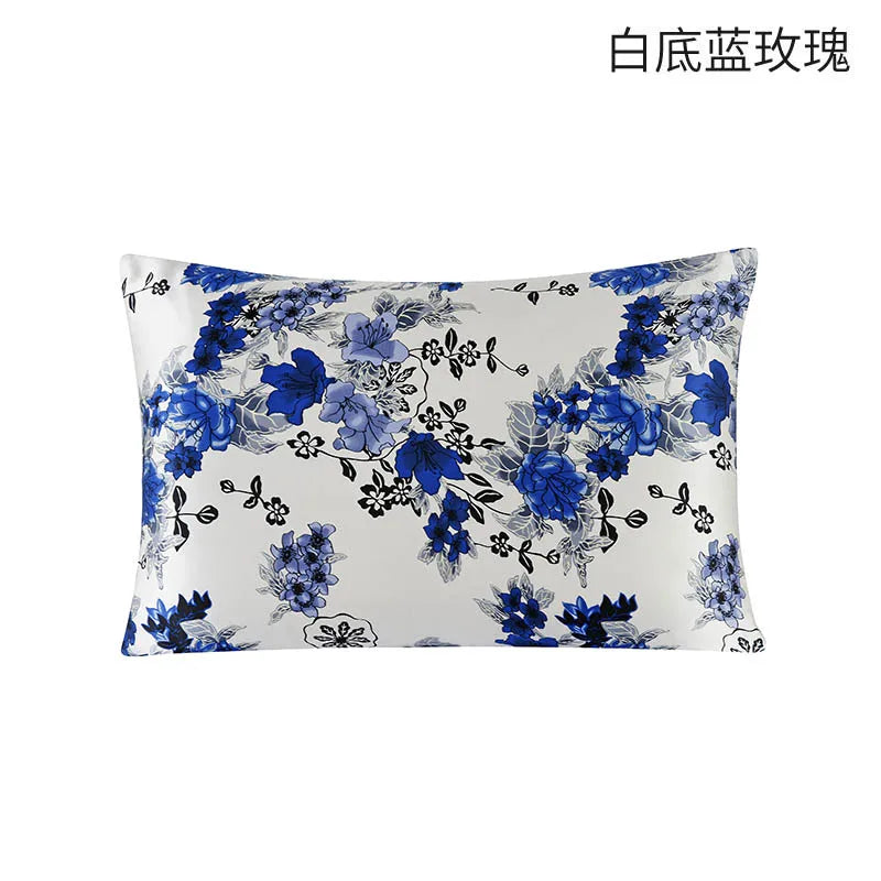 100% Both Sides Pure Natural Mulberry Silk Pillowcase with Zipper Closure  Soft and Cooling Silk Pillow Cases